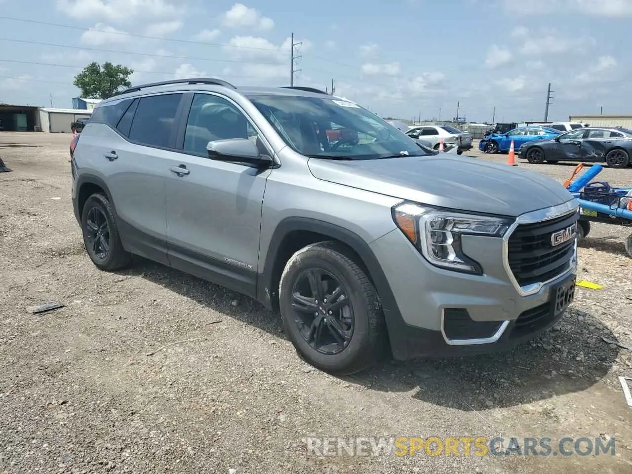4 Photograph of a damaged car 3GKALMEG7RL396649 GMC TERRAIN 2024