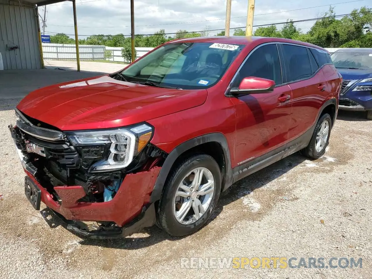 1 Фотография поврежденного автомобиля 3GKALMEG8RL156820 GMC TERRAIN 2024