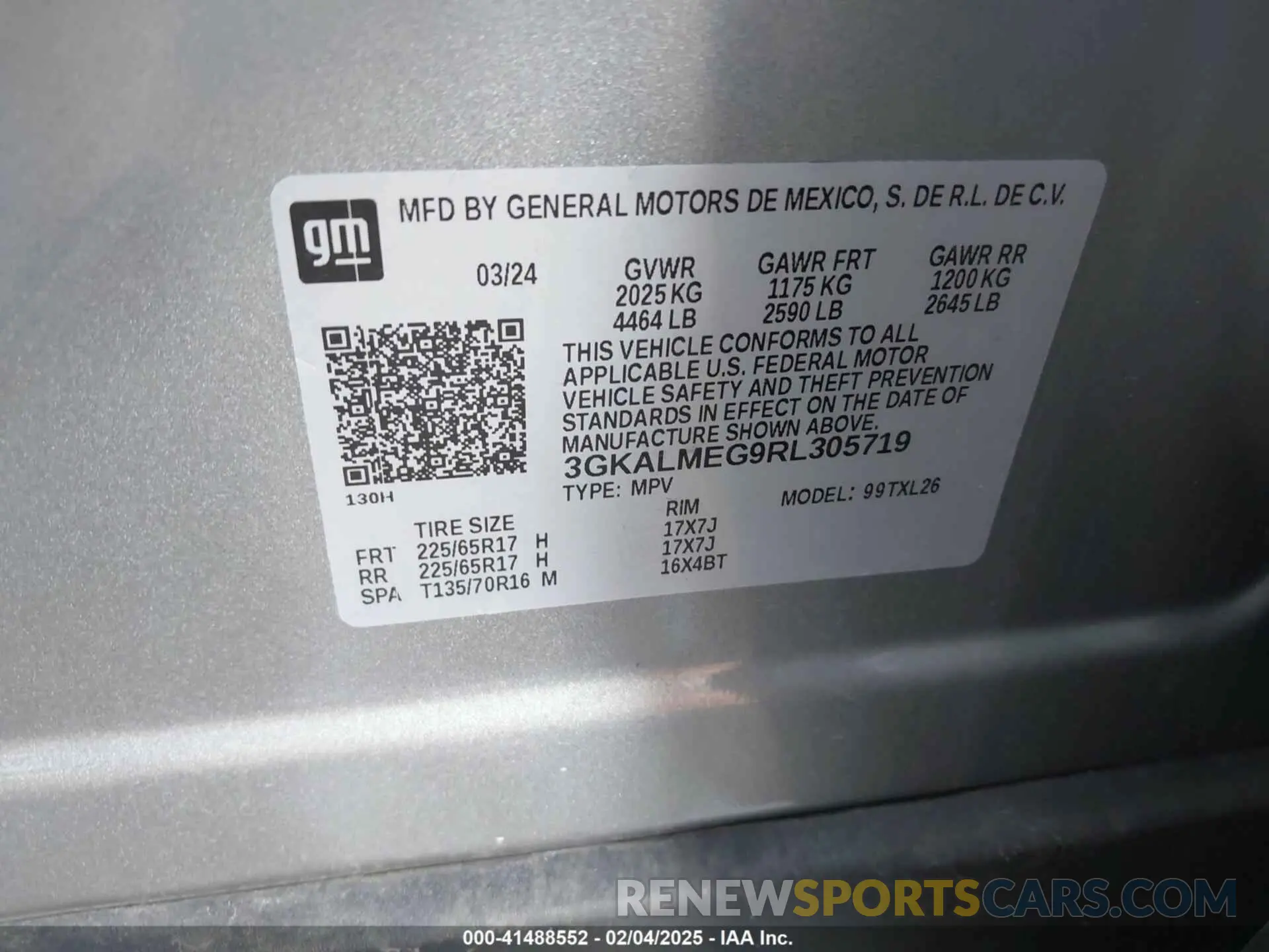 9 Фотография поврежденного автомобиля 3GKALMEG9RL305719 GMC TERRAIN 2024