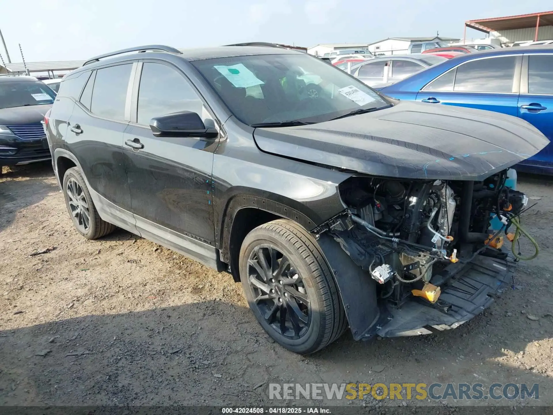 1 Фотография поврежденного автомобиля 3GKALMEG9RL314856 GMC TERRAIN 2024