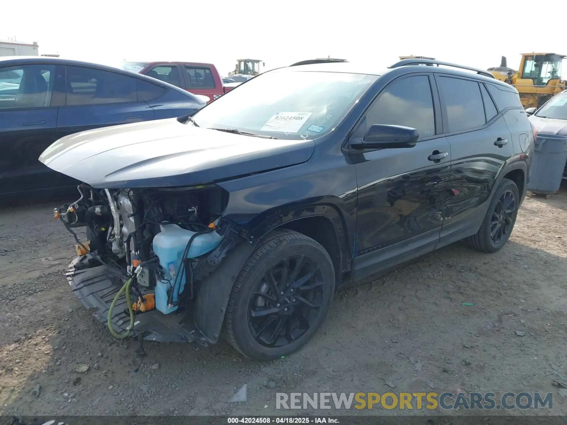 2 Фотография поврежденного автомобиля 3GKALMEG9RL314856 GMC TERRAIN 2024