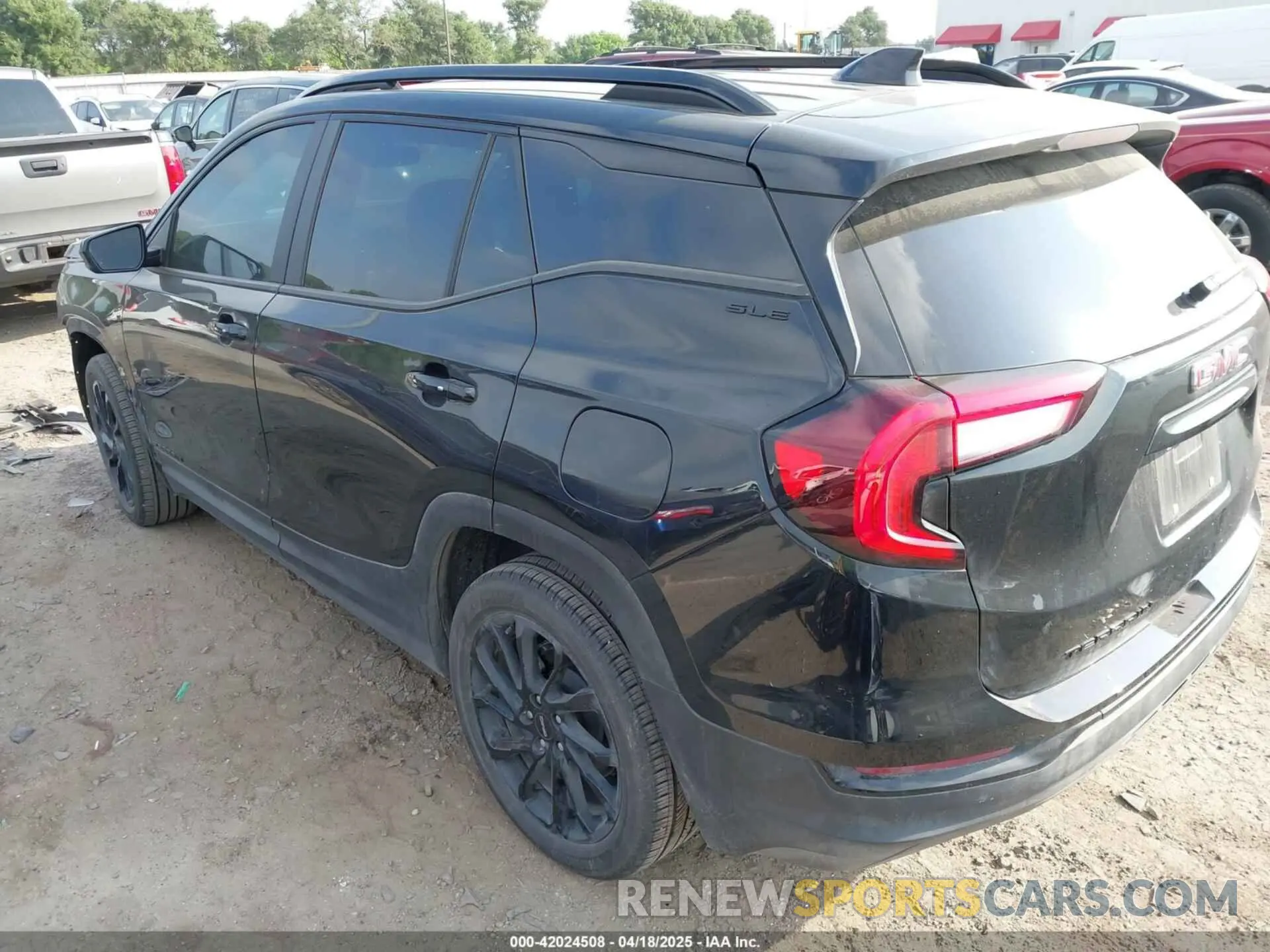 3 Фотография поврежденного автомобиля 3GKALMEG9RL314856 GMC TERRAIN 2024