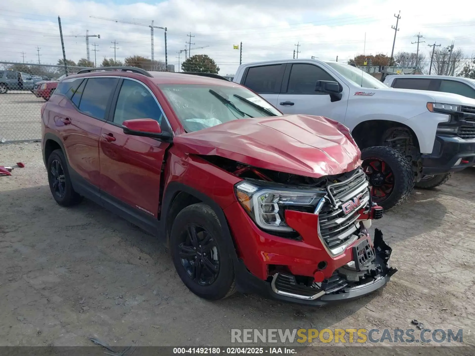 1 Photograph of a damaged car 3GKALMEG9RL397687 GMC TERRAIN 2024