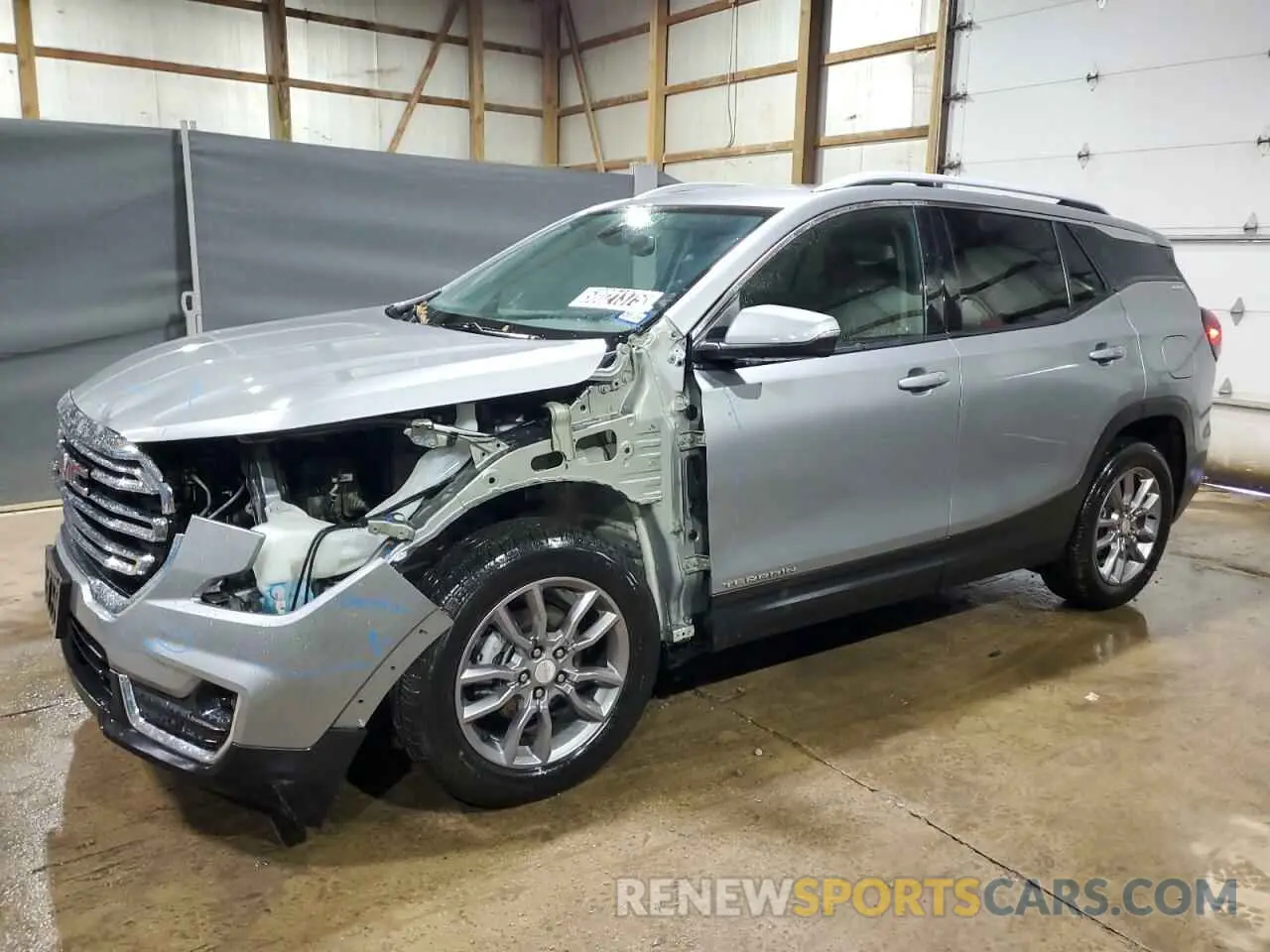 1 Photograph of a damaged car 3GKALPEG6RL191647 GMC TERRAIN 2024