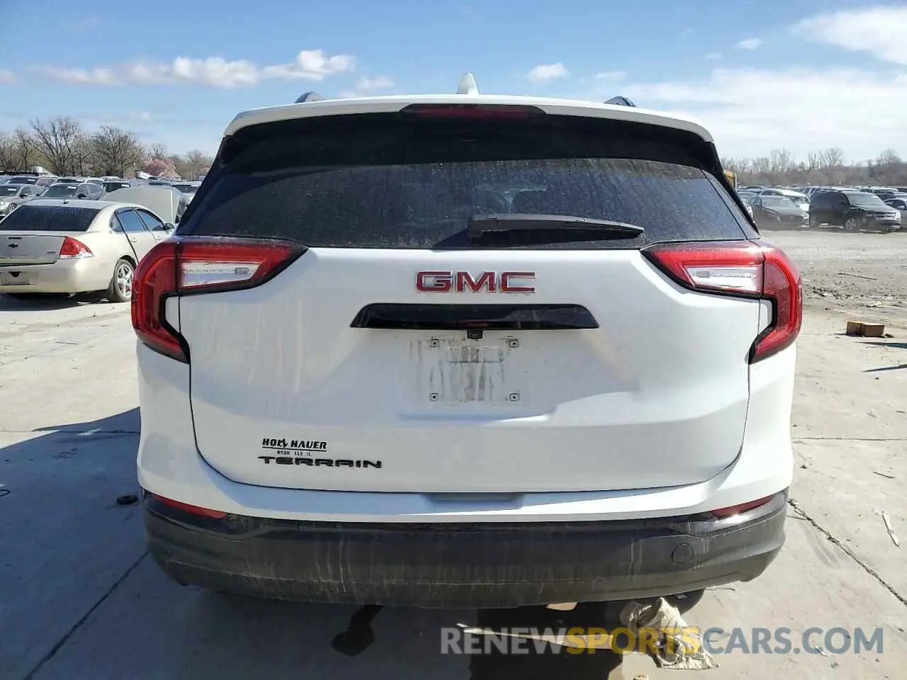 6 Photograph of a damaged car 3GKALPEG7RL393252 GMC TERRAIN 2024