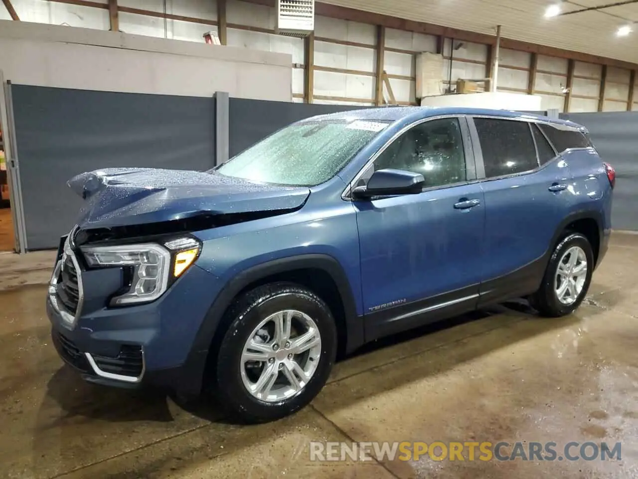 1 Photograph of a damaged car 3GKALTEG0RL338621 GMC TERRAIN 2024