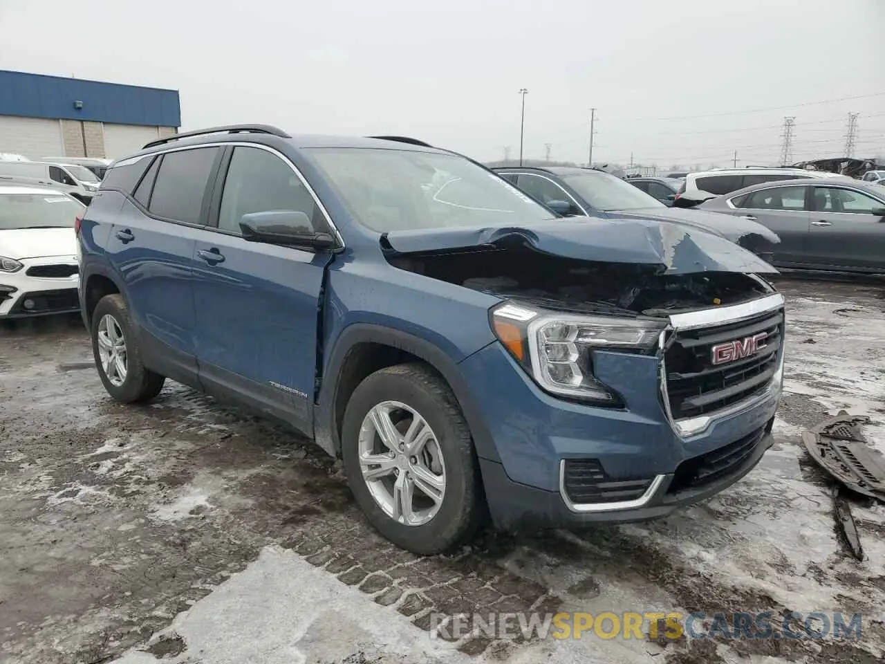 4 Фотография поврежденного автомобиля 3GKALTEG7RL211171 GMC TERRAIN 2024