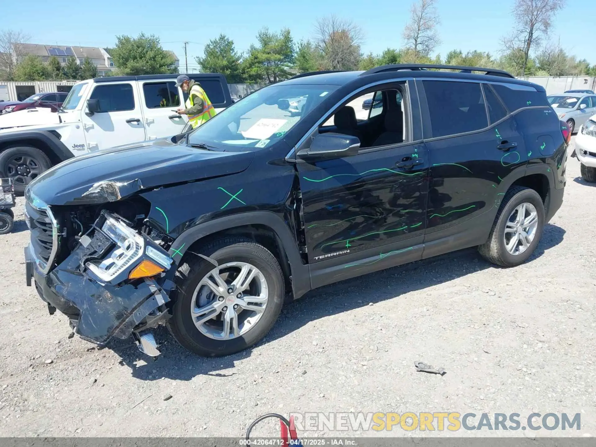 2 Photograph of a damaged car 3GKALTEG8RL110916 GMC TERRAIN 2024