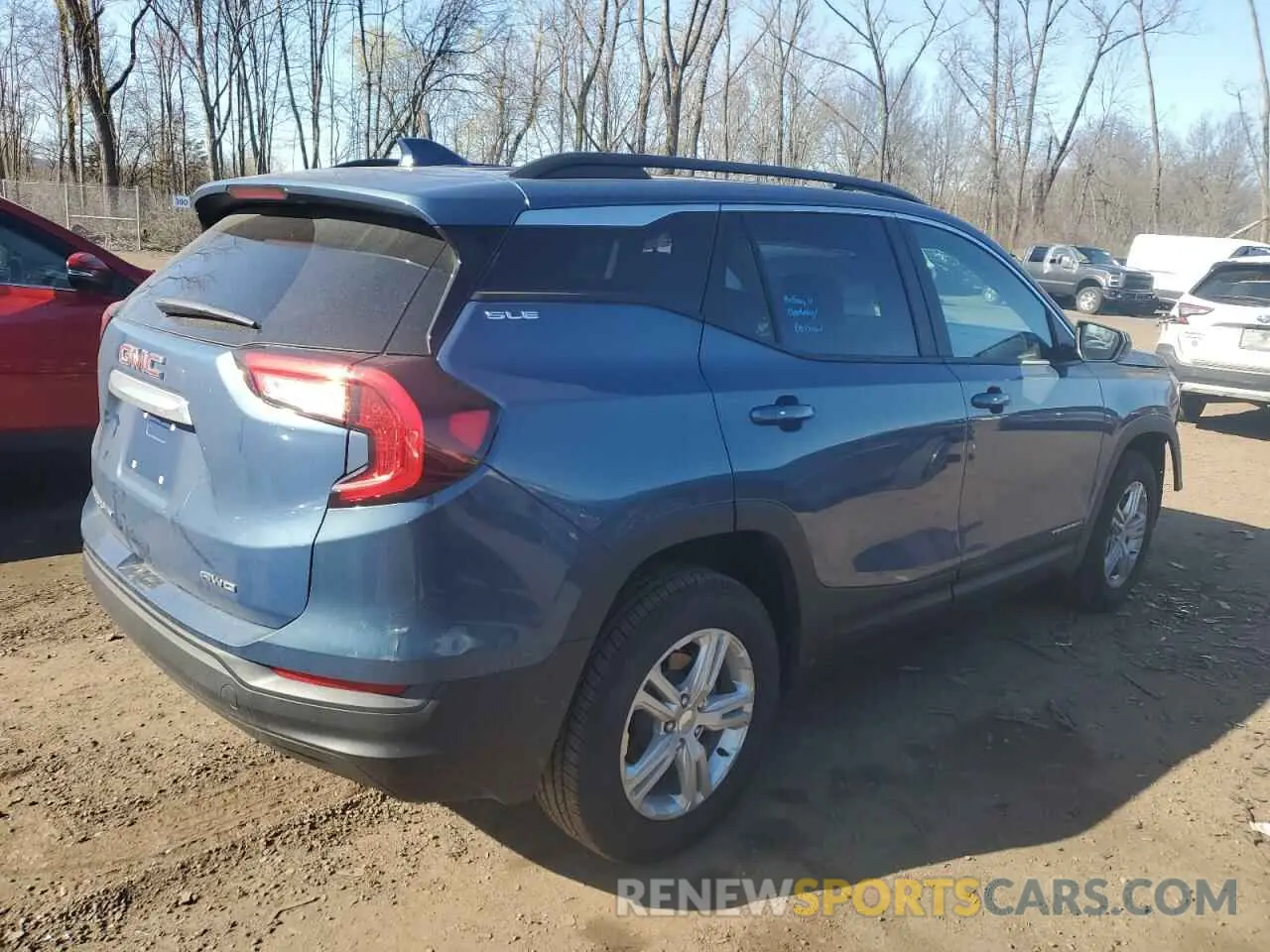 3 Фотография поврежденного автомобиля 3GKALTEG8RL384990 GMC TERRAIN 2024