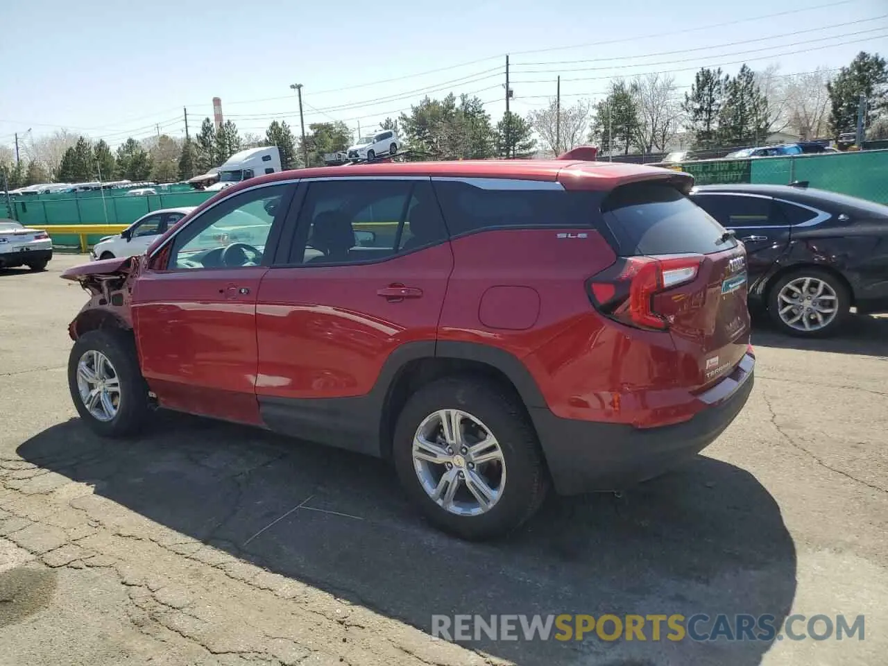 2 Photograph of a damaged car 3GKALTEGXRL307375 GMC TERRAIN 2024