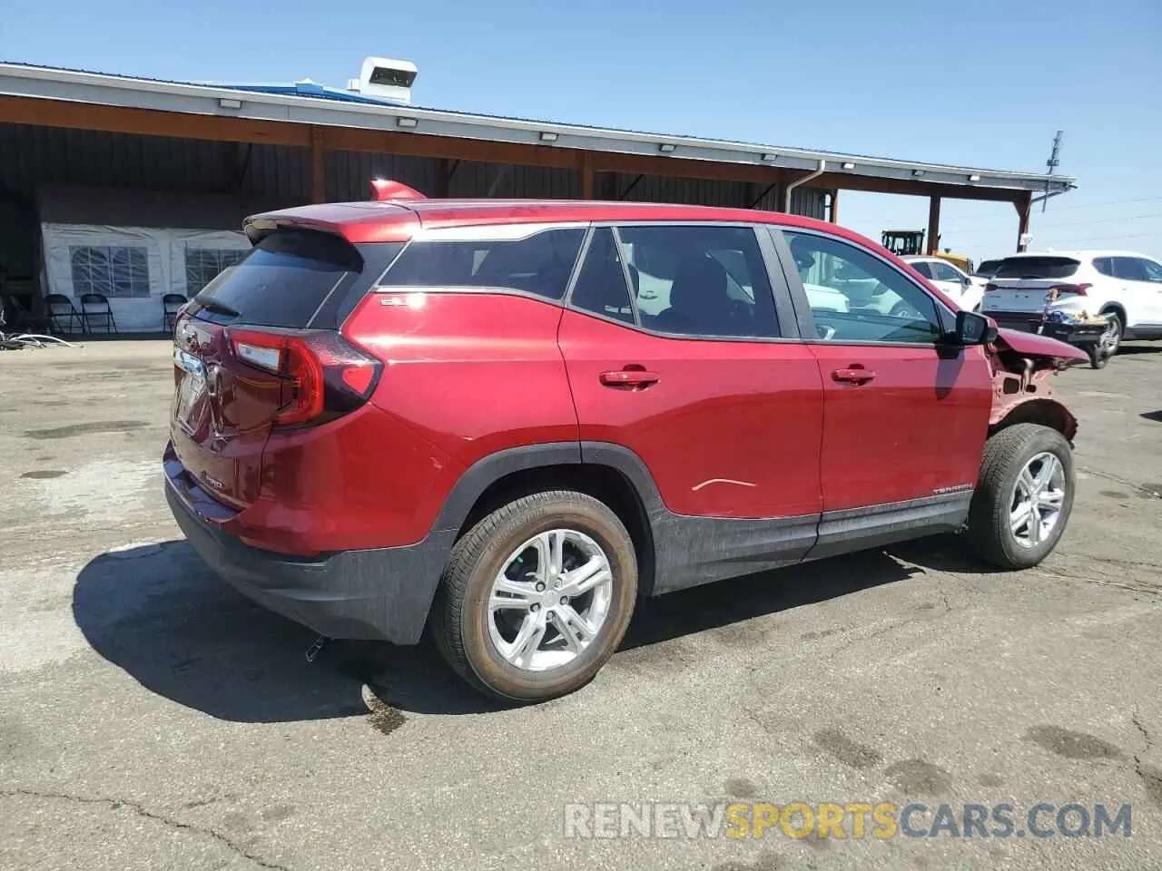 3 Photograph of a damaged car 3GKALTEGXRL307375 GMC TERRAIN 2024