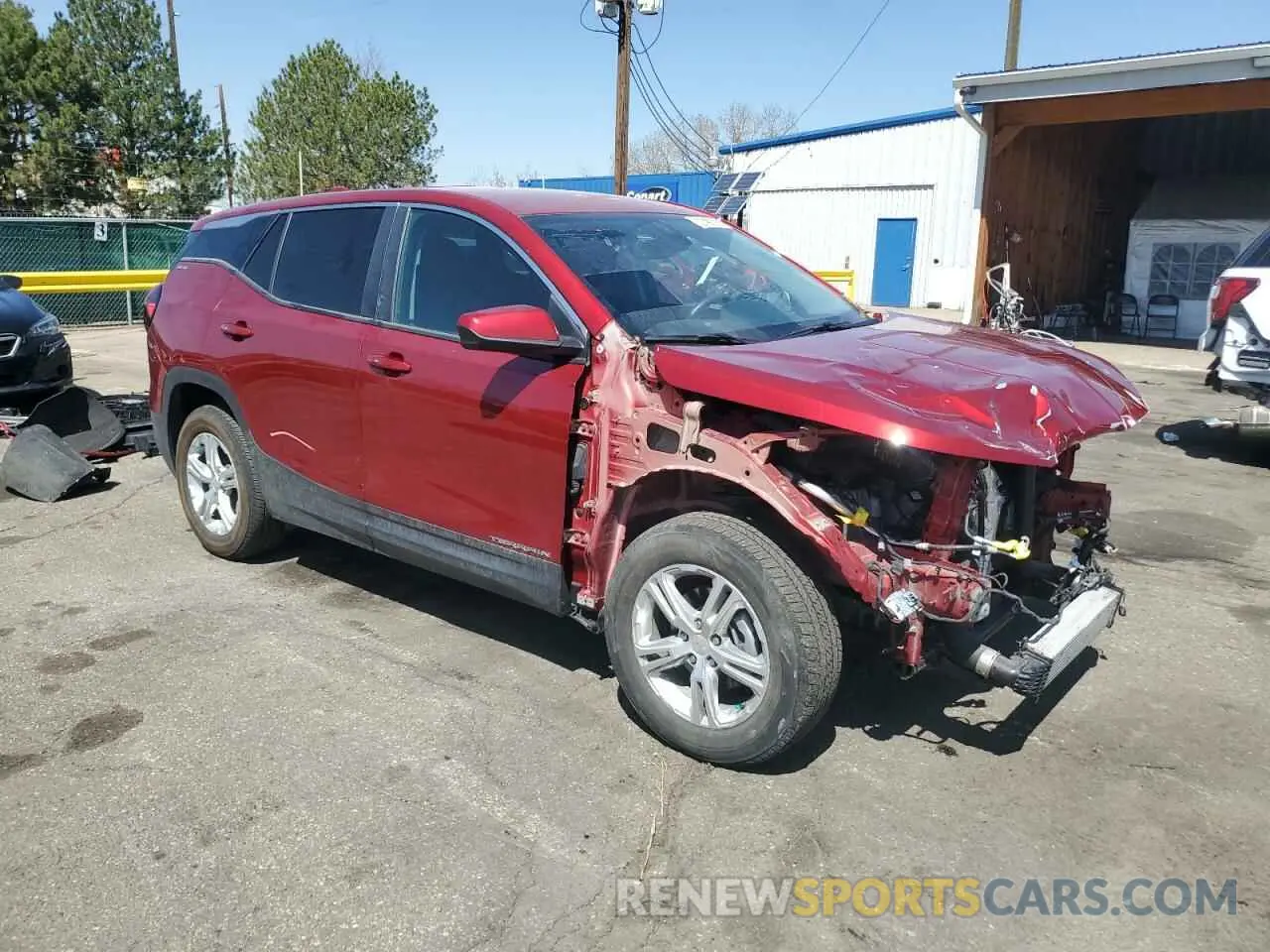 4 Photograph of a damaged car 3GKALTEGXRL307375 GMC TERRAIN 2024