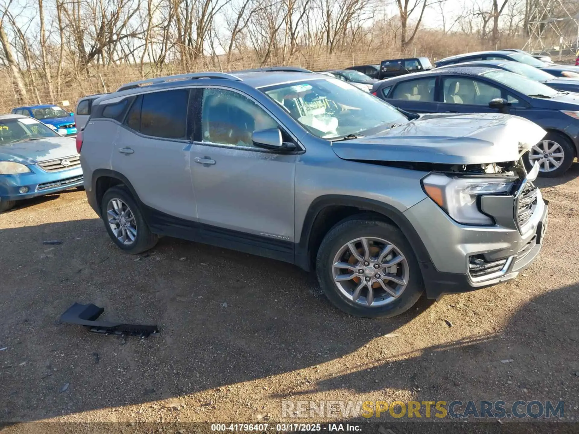 1 Photograph of a damaged car 3GKALVEG0RL153920 GMC TERRAIN 2024