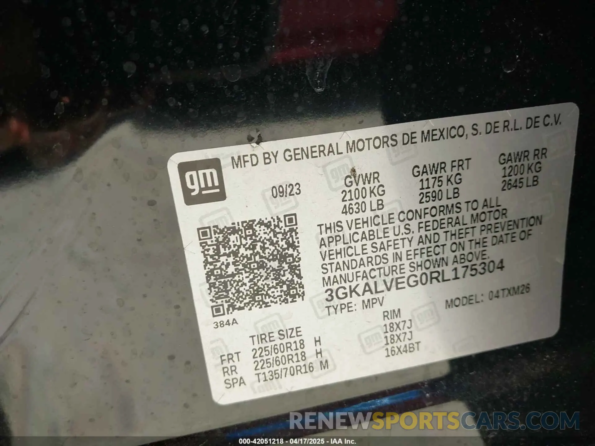 9 Фотография поврежденного автомобиля 3GKALVEG0RL175304 GMC TERRAIN 2024