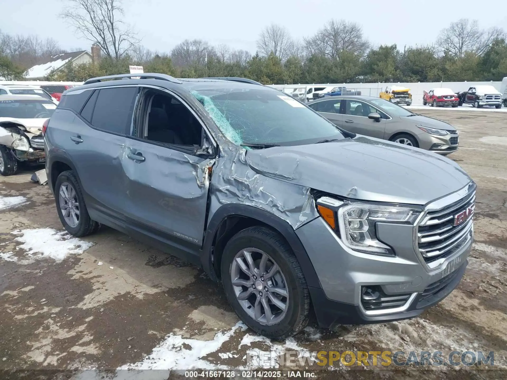 6 Photograph of a damaged car 3GKALVEG1RL171374 GMC TERRAIN 2024