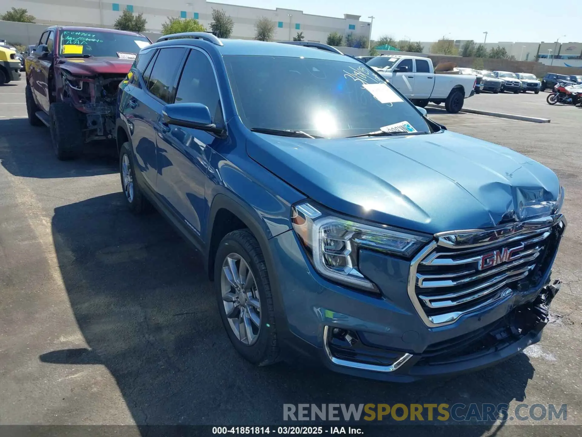 1 Photograph of a damaged car 3GKALVEG2RL221585 GMC TERRAIN 2024