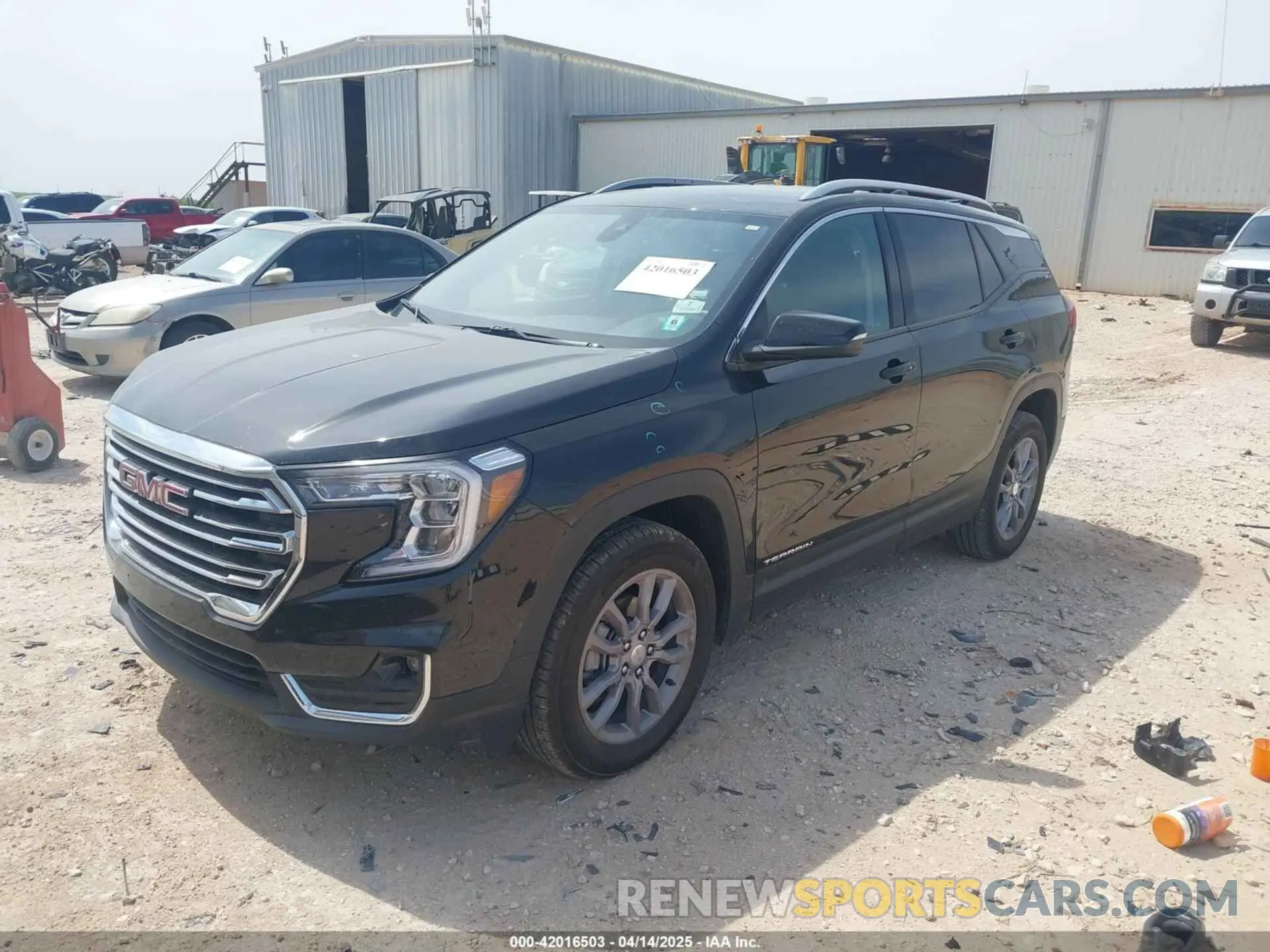2 Photograph of a damaged car 3GKALVEG7RL361681 GMC TERRAIN 2024