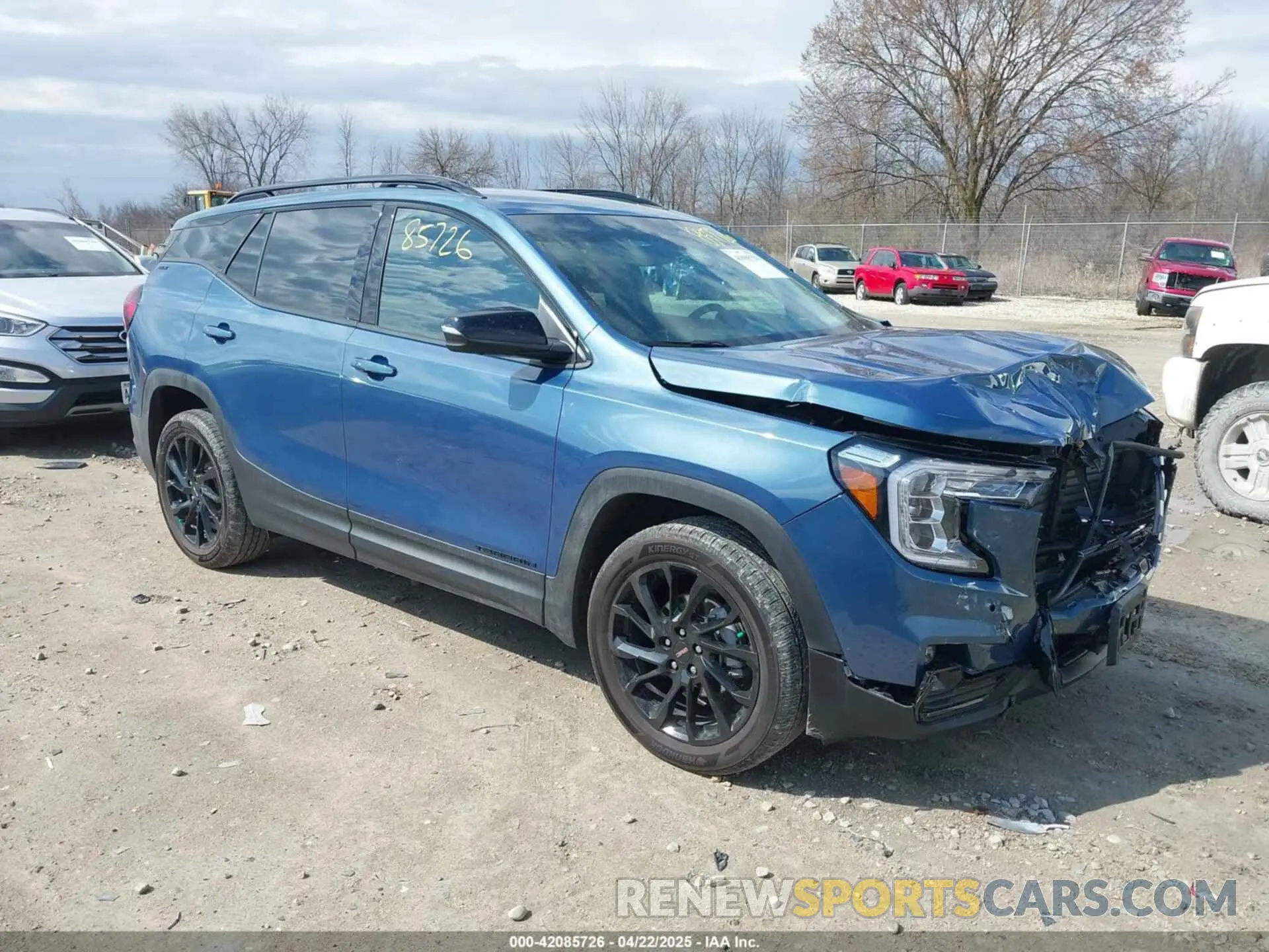 1 Photograph of a damaged car 3GKALVEGXRL123131 GMC TERRAIN 2024