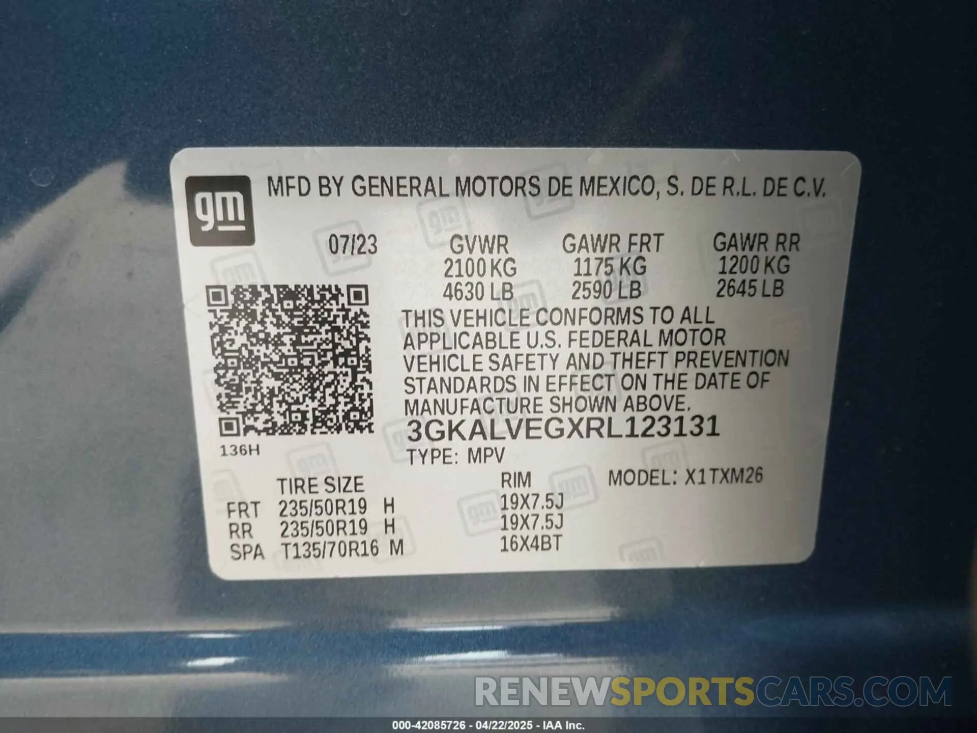 9 Photograph of a damaged car 3GKALVEGXRL123131 GMC TERRAIN 2024