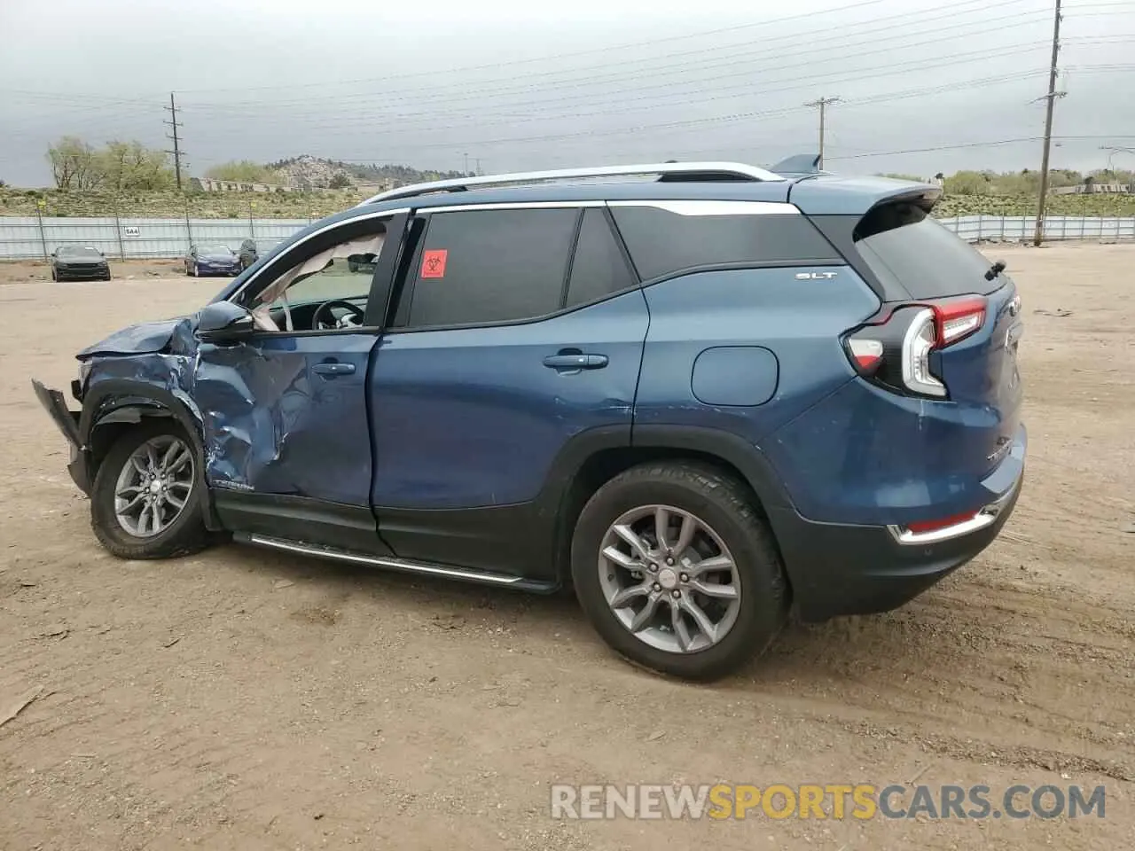2 Photograph of a damaged car 3GKALVEGXRL196080 GMC TERRAIN 2024