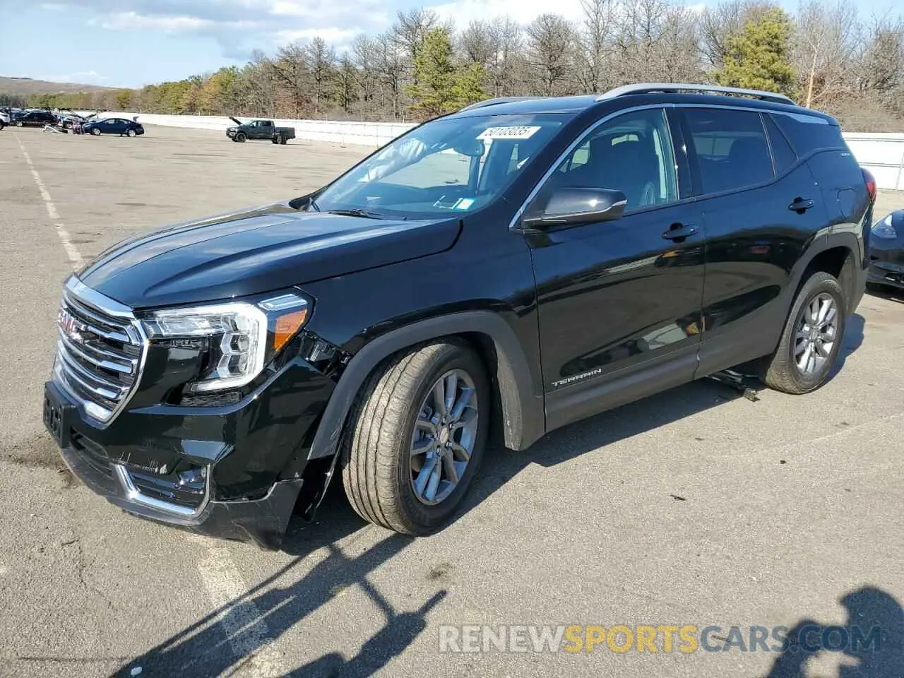 1 Photograph of a damaged car 3GKALVEGXRL400845 GMC TERRAIN 2024