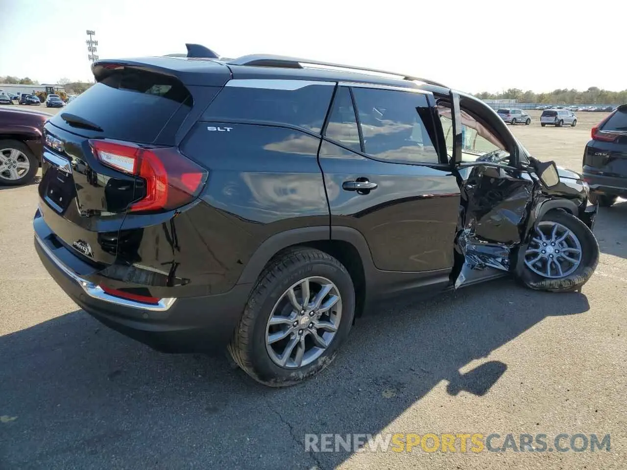 3 Photograph of a damaged car 3GKALVEGXRL400845 GMC TERRAIN 2024