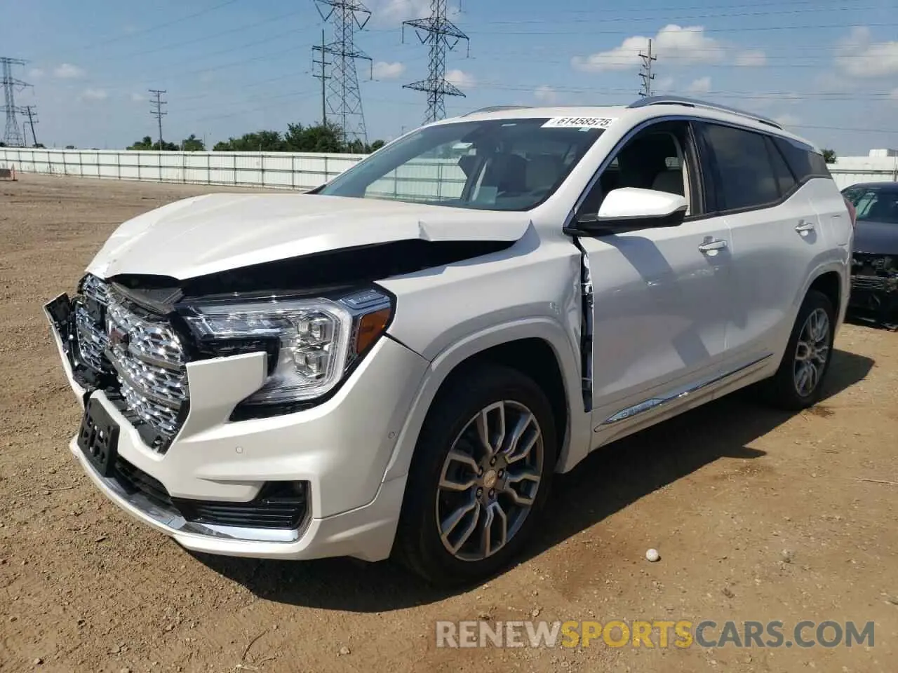 1 Photograph of a damaged car 3GKALXEG7RL112700 GMC TERRAIN 2024