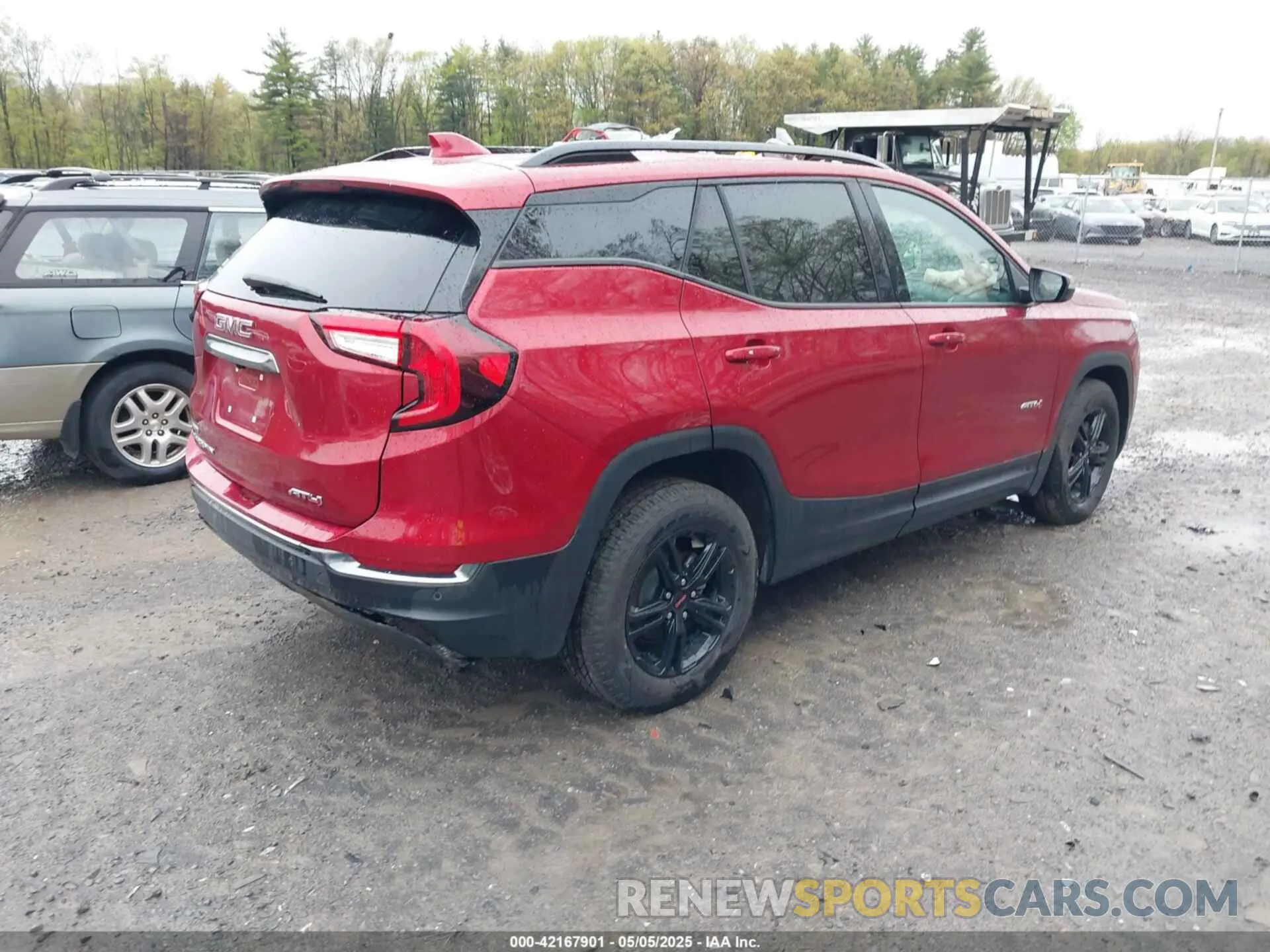 4 Фотография поврежденного автомобиля 3GKALYEG0RL383037 GMC TERRAIN 2024