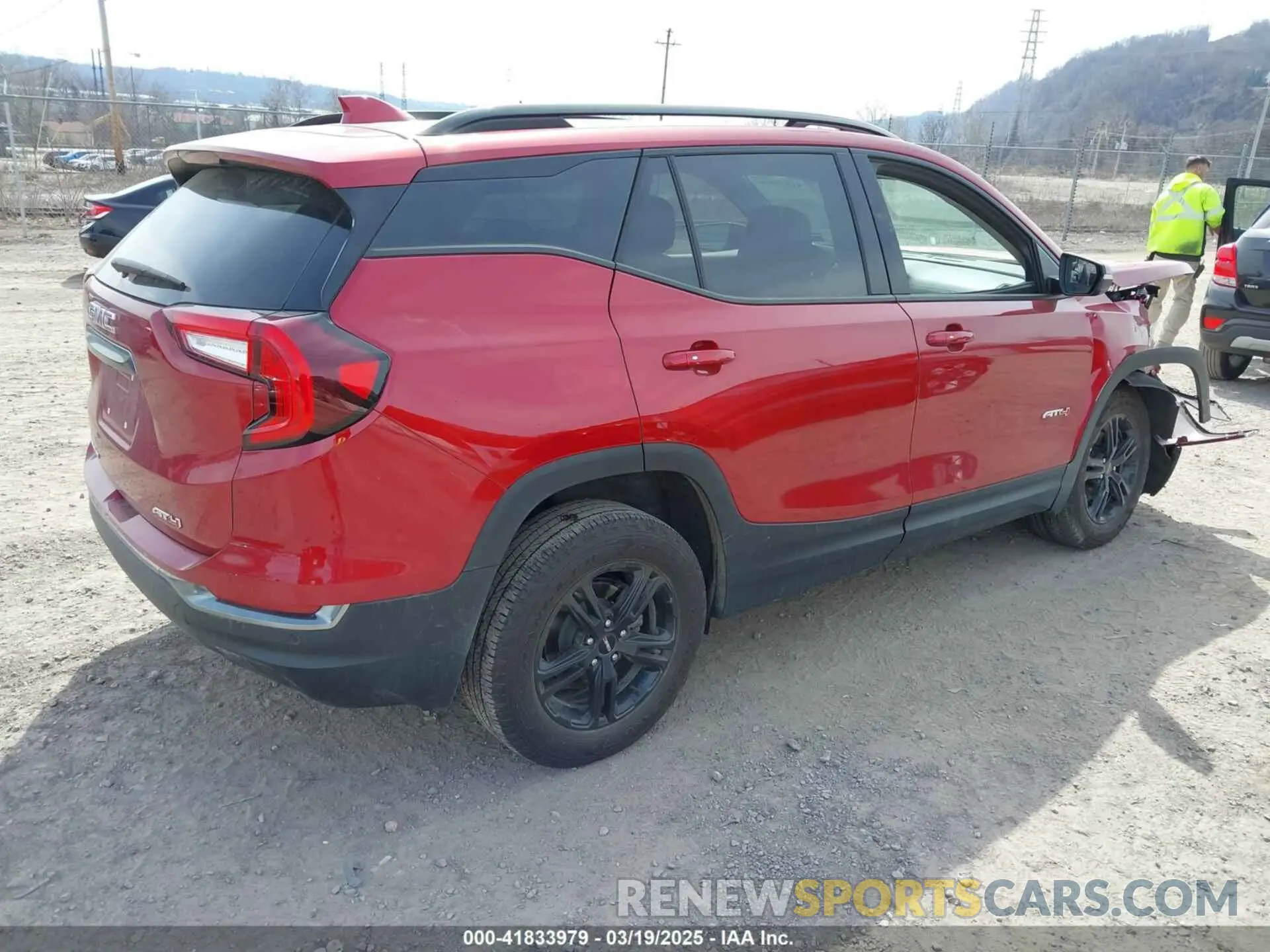 4 Фотография поврежденного автомобиля 3GKALYEG1RL243143 GMC TERRAIN 2024