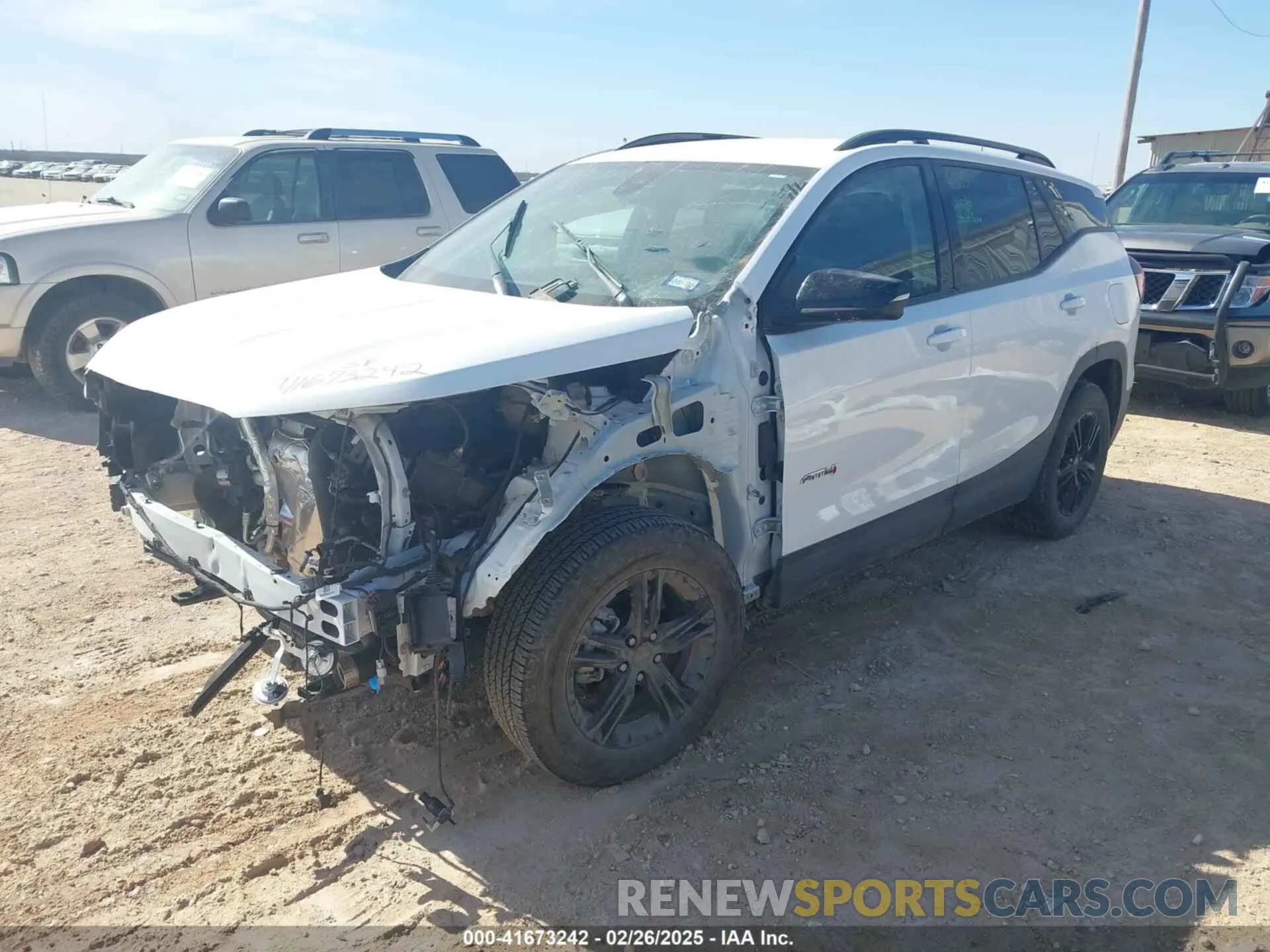 2 Photograph of a damaged car 3GKALYEG5RL238902 GMC TERRAIN 2024