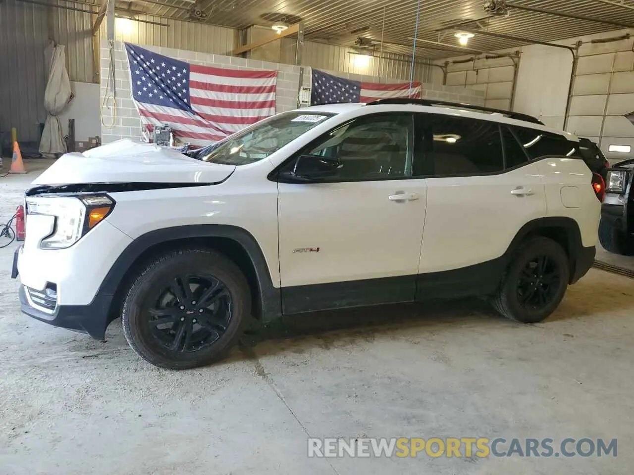 1 Photograph of a damaged car 3GKALYEV9NL181371 GMC TERRAIN AT 2022