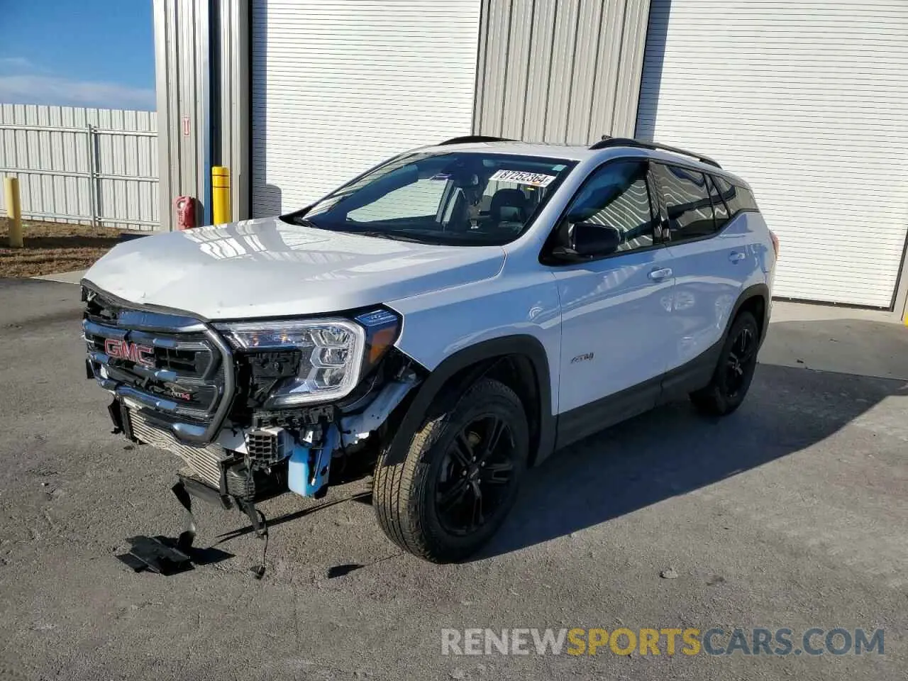 1 Фотография поврежденного автомобиля 3GKALYEV9NL300472 GMC TERRAIN AT 2022