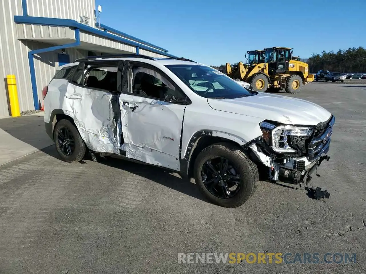 4 Фотография поврежденного автомобиля 3GKALYEV9NL300472 GMC TERRAIN AT 2022