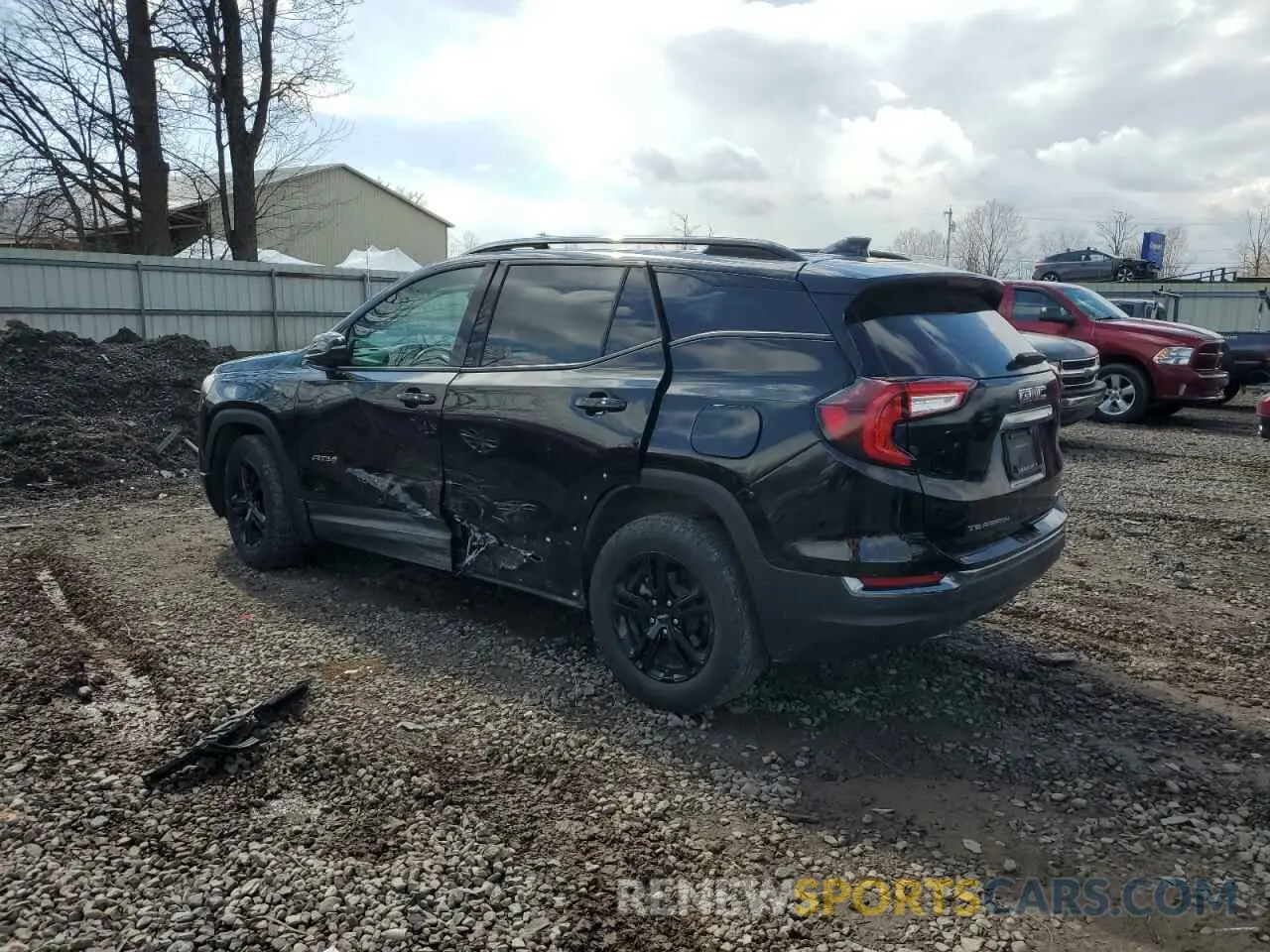 2 Photograph of a damaged car 3GKALYEG5PL145925 GMC TERRAIN AT 2023