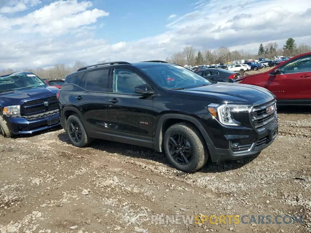4 Photograph of a damaged car 3GKALYEG5PL145925 GMC TERRAIN AT 2023