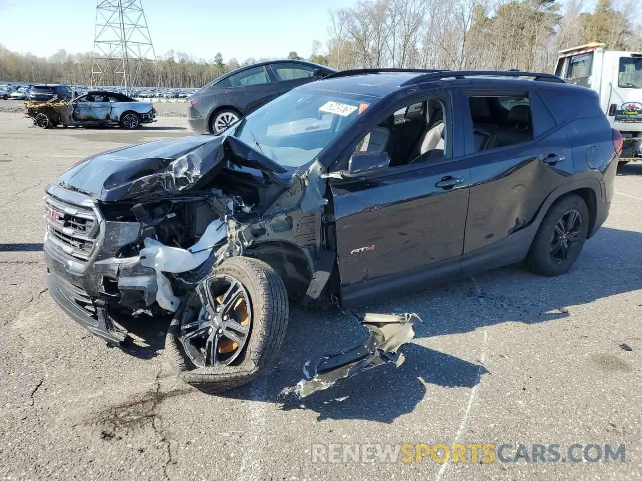 1 Photograph of a damaged car 3GKALYEG7PL246044 GMC TERRAIN AT 2023