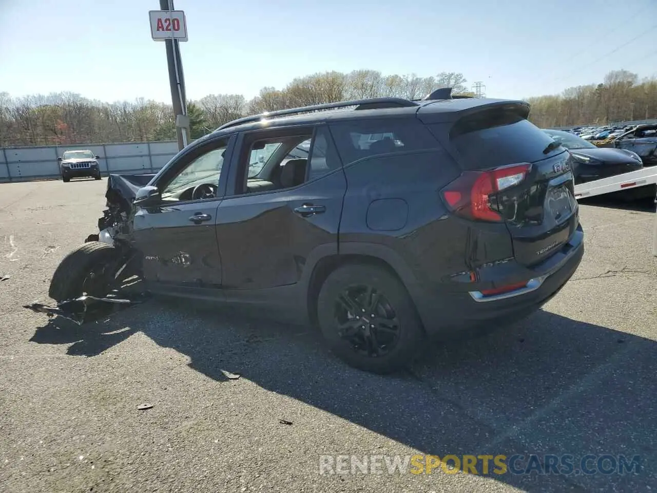 2 Photograph of a damaged car 3GKALYEG7PL246044 GMC TERRAIN AT 2023