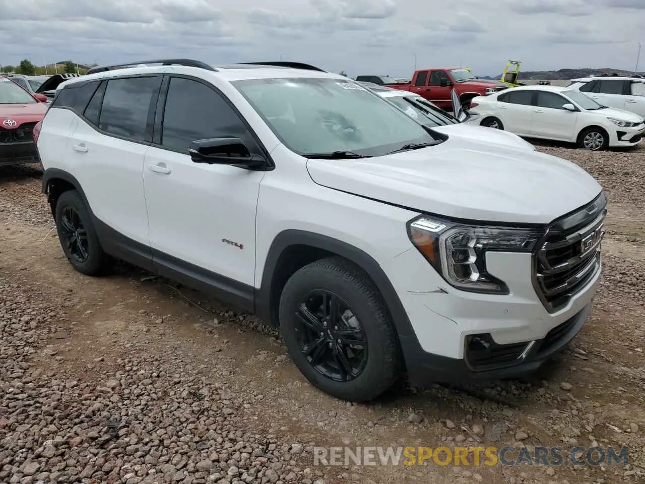 4 Фотография поврежденного автомобиля 3GKALYEG9PL158855 GMC TERRAIN AT 2023