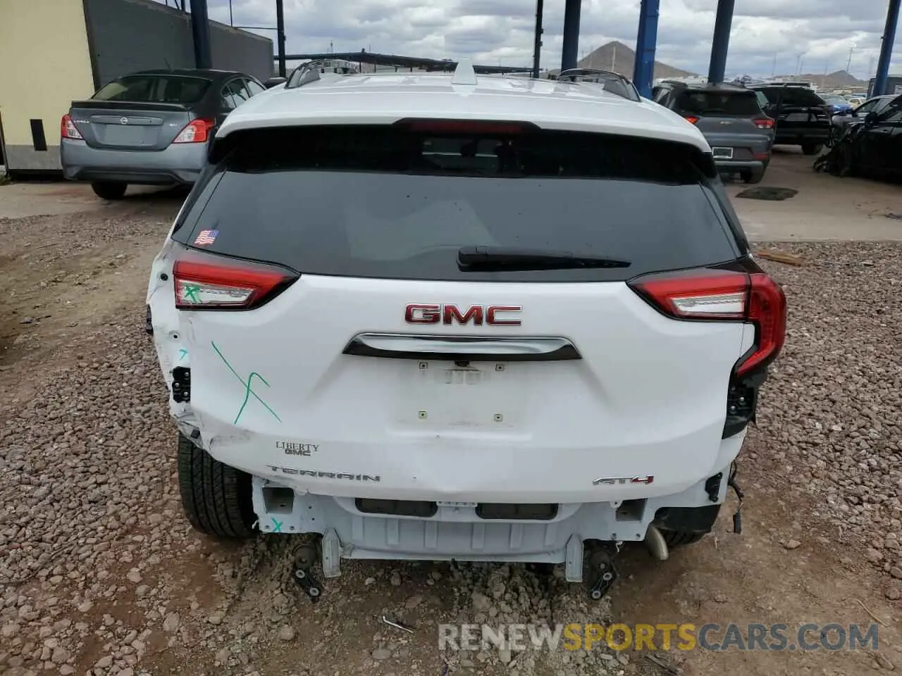 6 Фотография поврежденного автомобиля 3GKALYEG9PL158855 GMC TERRAIN AT 2023
