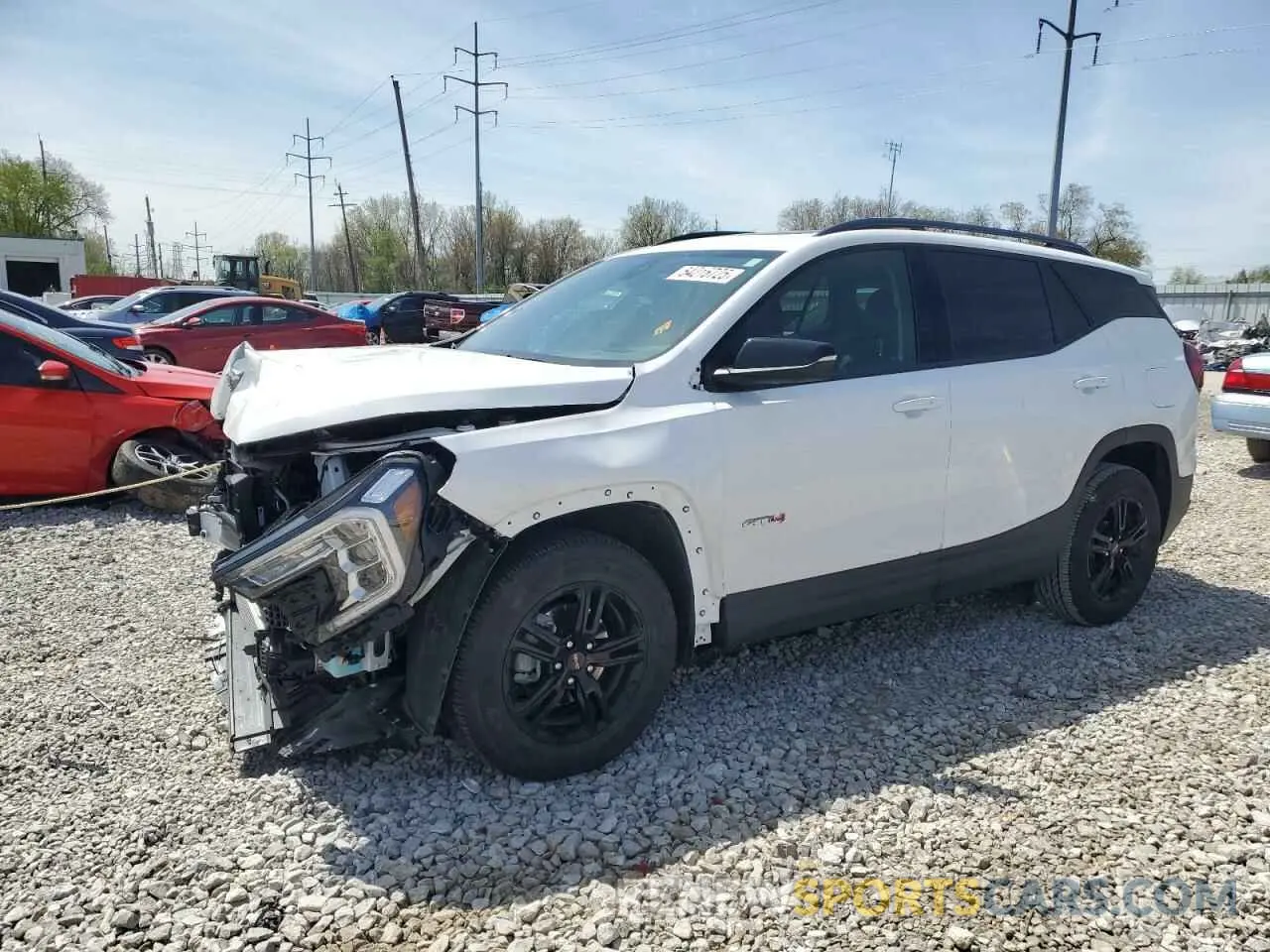 1 Photograph of a damaged car 3GKALYEG2RL168629 GMC TERRAIN AT 2024