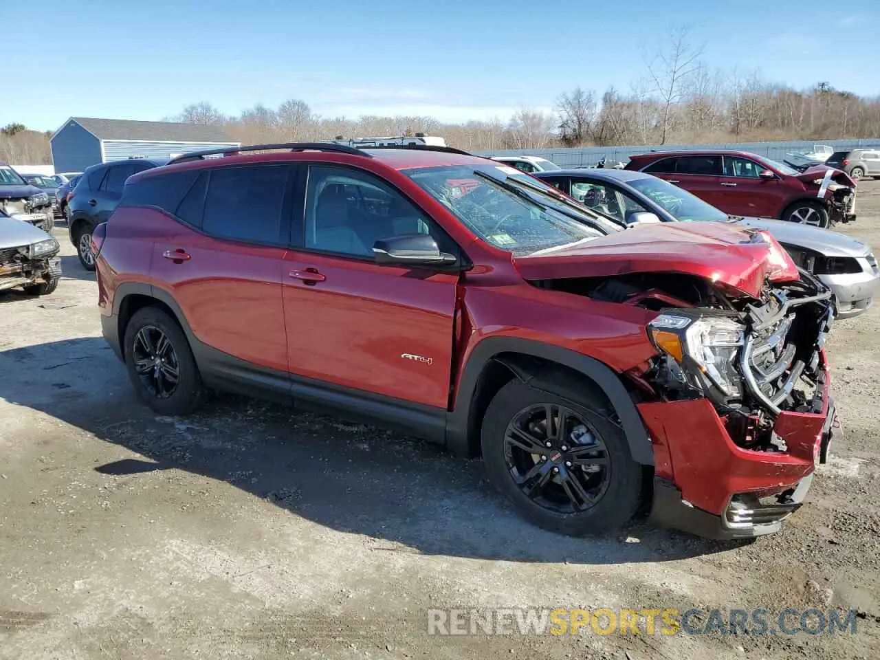 4 Photograph of a damaged car 3GKALYEG7RL281332 GMC TERRAIN AT 2024