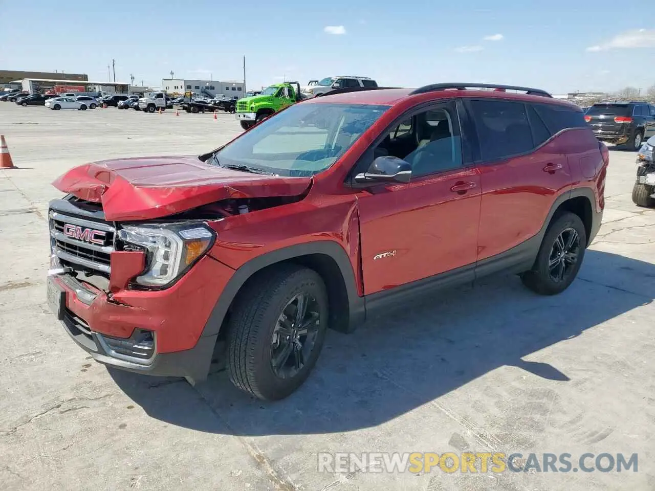 1 Photograph of a damaged car 3GKALYEGXRL152002 GMC TERRAIN AT 2024