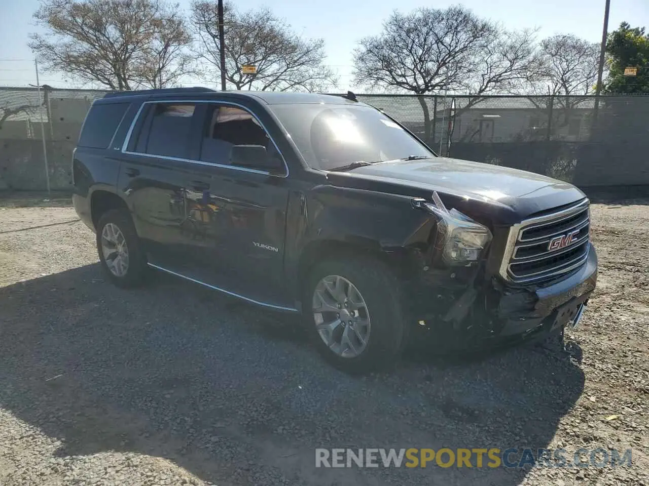 4 Фотография поврежденного автомобиля 1GKS1AKC9KR166202 GMC YUKON 2019