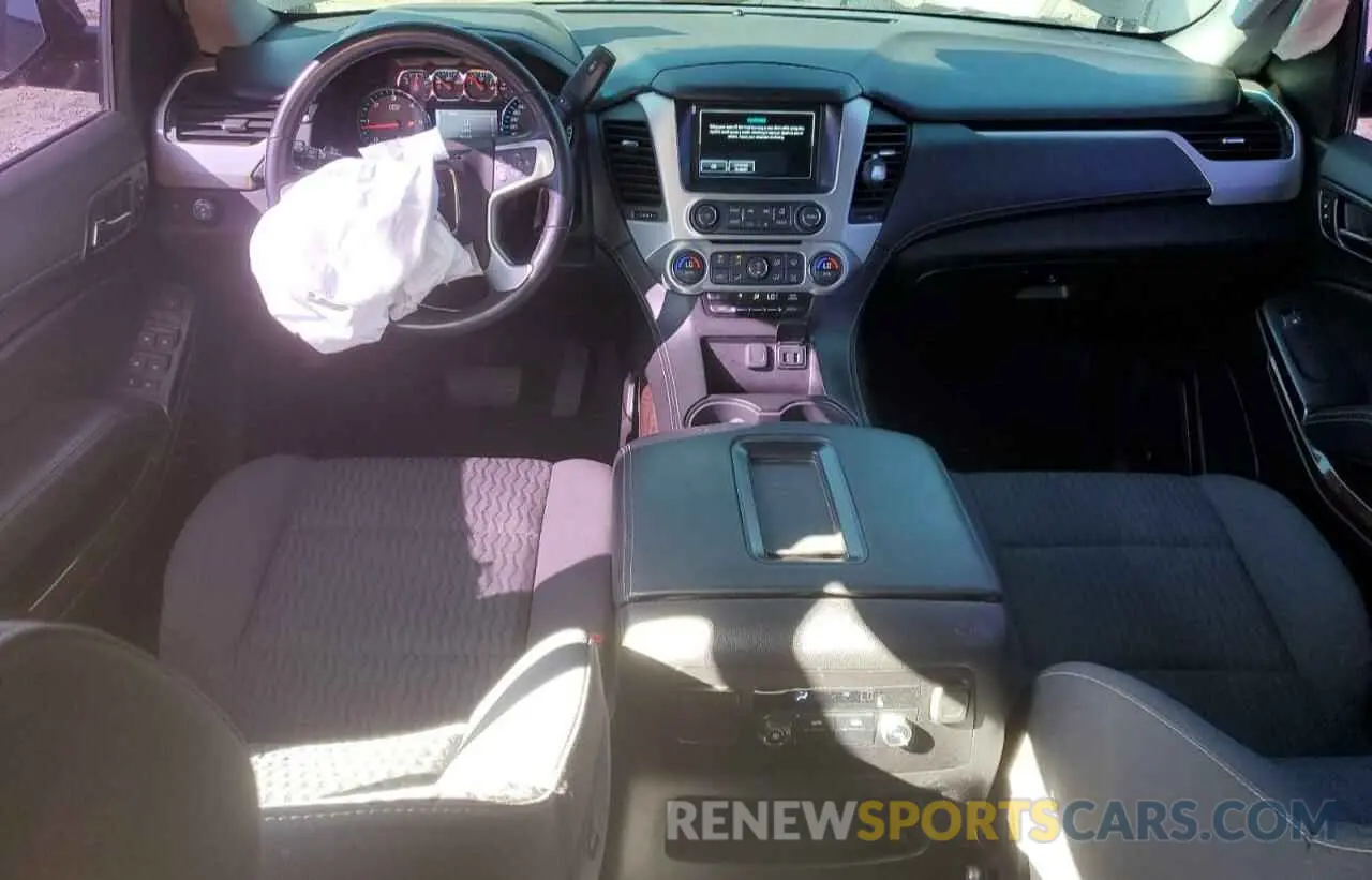 8 Фотография поврежденного автомобиля 1GKS1AKC9KR166202 GMC YUKON 2019