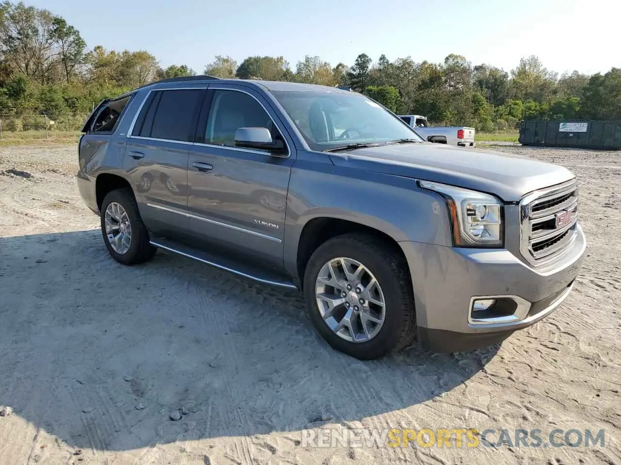 4 Фотография поврежденного автомобиля 1GKS1BKC9KR118544 GMC YUKON 2019