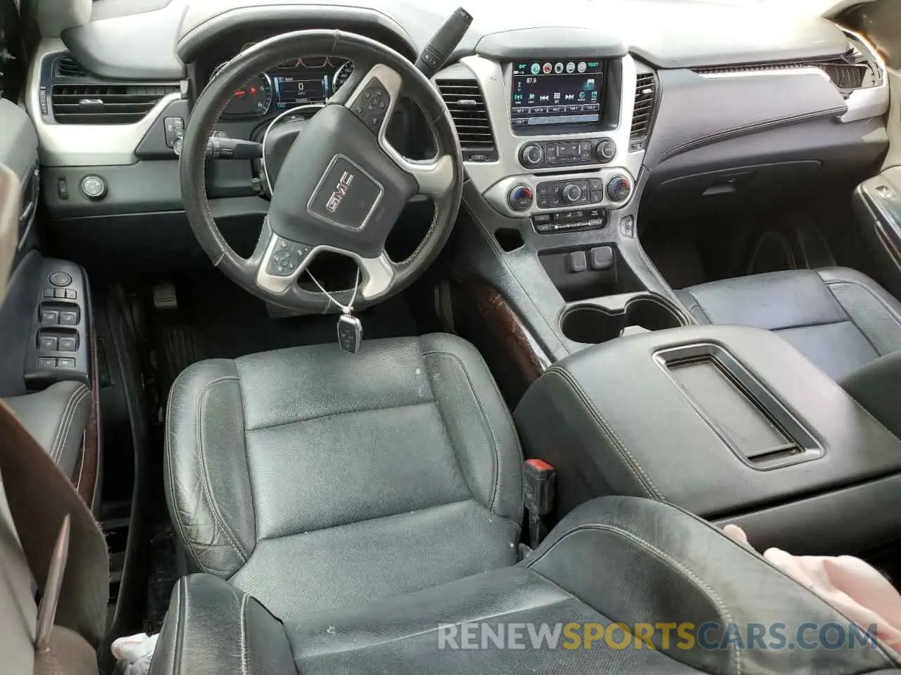 8 Фотография поврежденного автомобиля 1GKS1GKC5KR409622 GMC YUKON 2019
