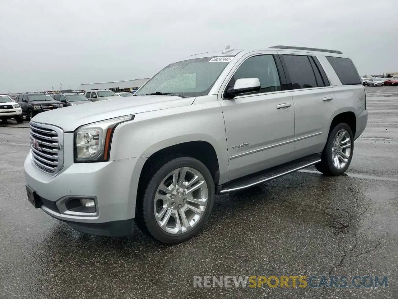 1 Фотография поврежденного автомобиля 1GKS2BKC0KR186986 GMC YUKON 2019