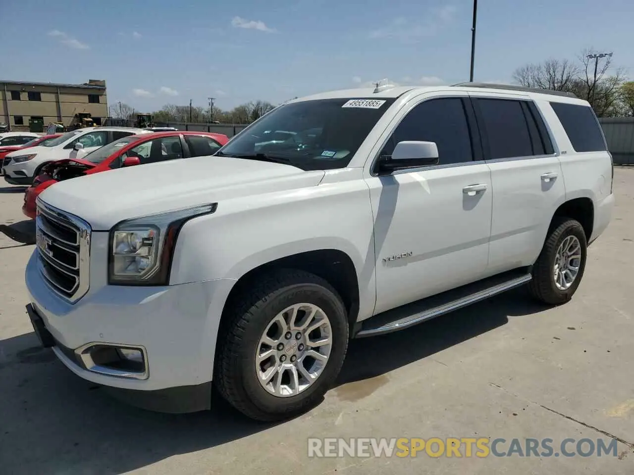 1 Фотография поврежденного автомобиля 1GKS2BKC1KR180128 GMC YUKON 2019
