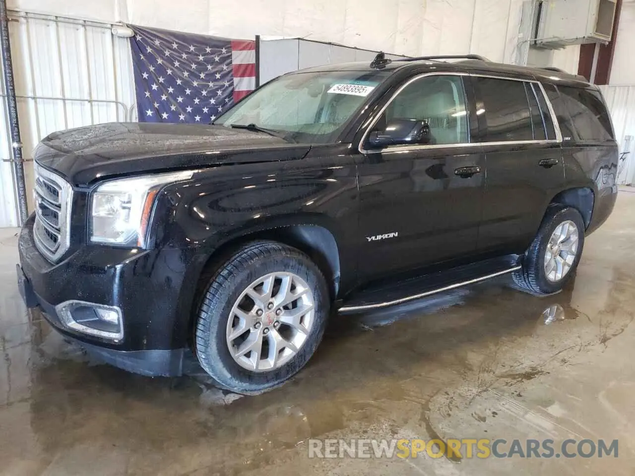 1 Фотография поврежденного автомобиля 1GKS2BKC2KR238408 GMC YUKON 2019