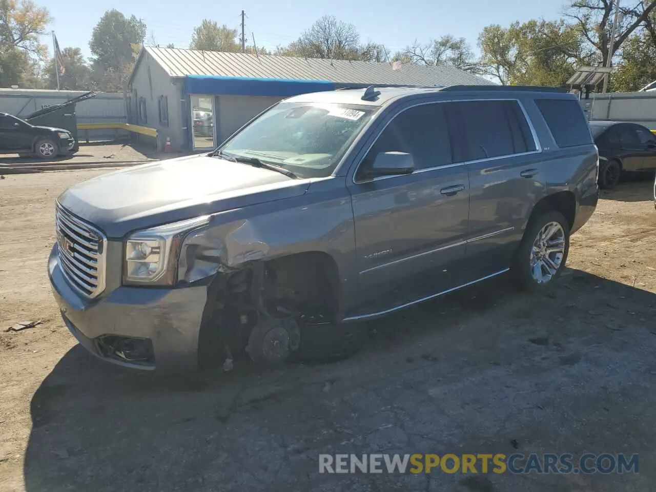1 Фотография поврежденного автомобиля 1GKS2BKCXKR380618 GMC YUKON 2019